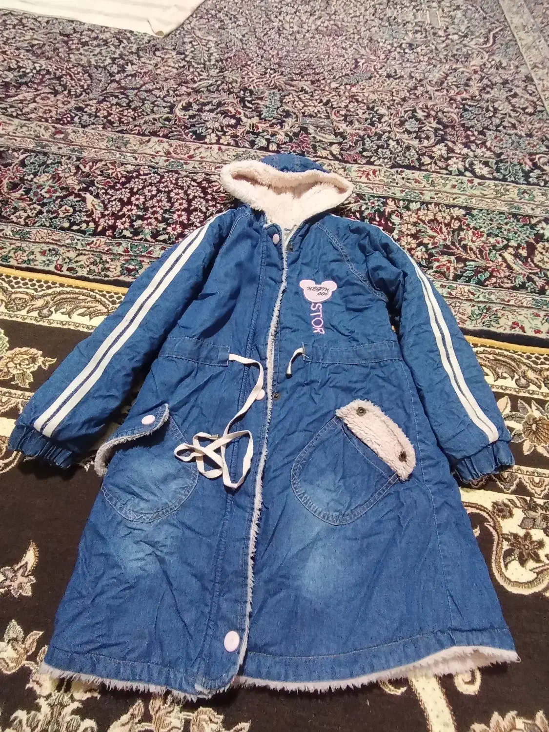 کاپشن دخترانه مناسب 7تا 10سال|لباس|کرمان, |دیوار
