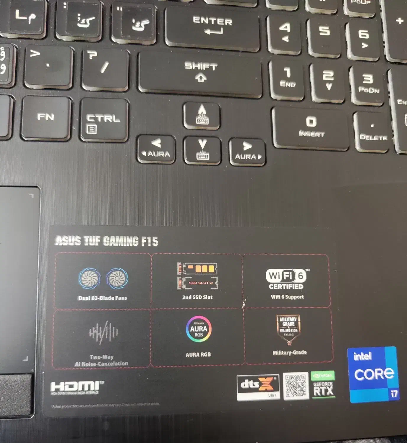 لپ تاپ TUF Gaming F15 FX506HC|رایانه همراه|تهران, شهرک ولیعصر جنوبی|دیوار