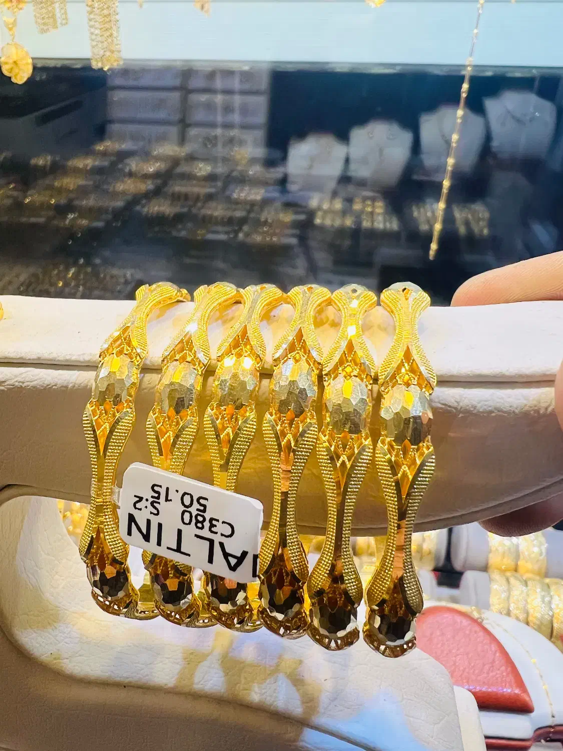 طلا نو به قیمت دست دوم النگو تک پوش|جواهرات|کارون, |دیوار