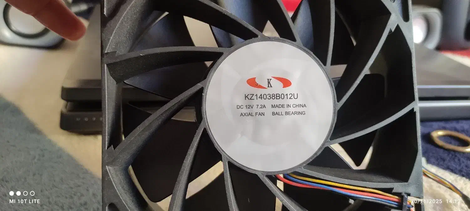 فن kzماینر m50|قطعات و لوازم جانبی رایانه|بهبهان, |دیوار