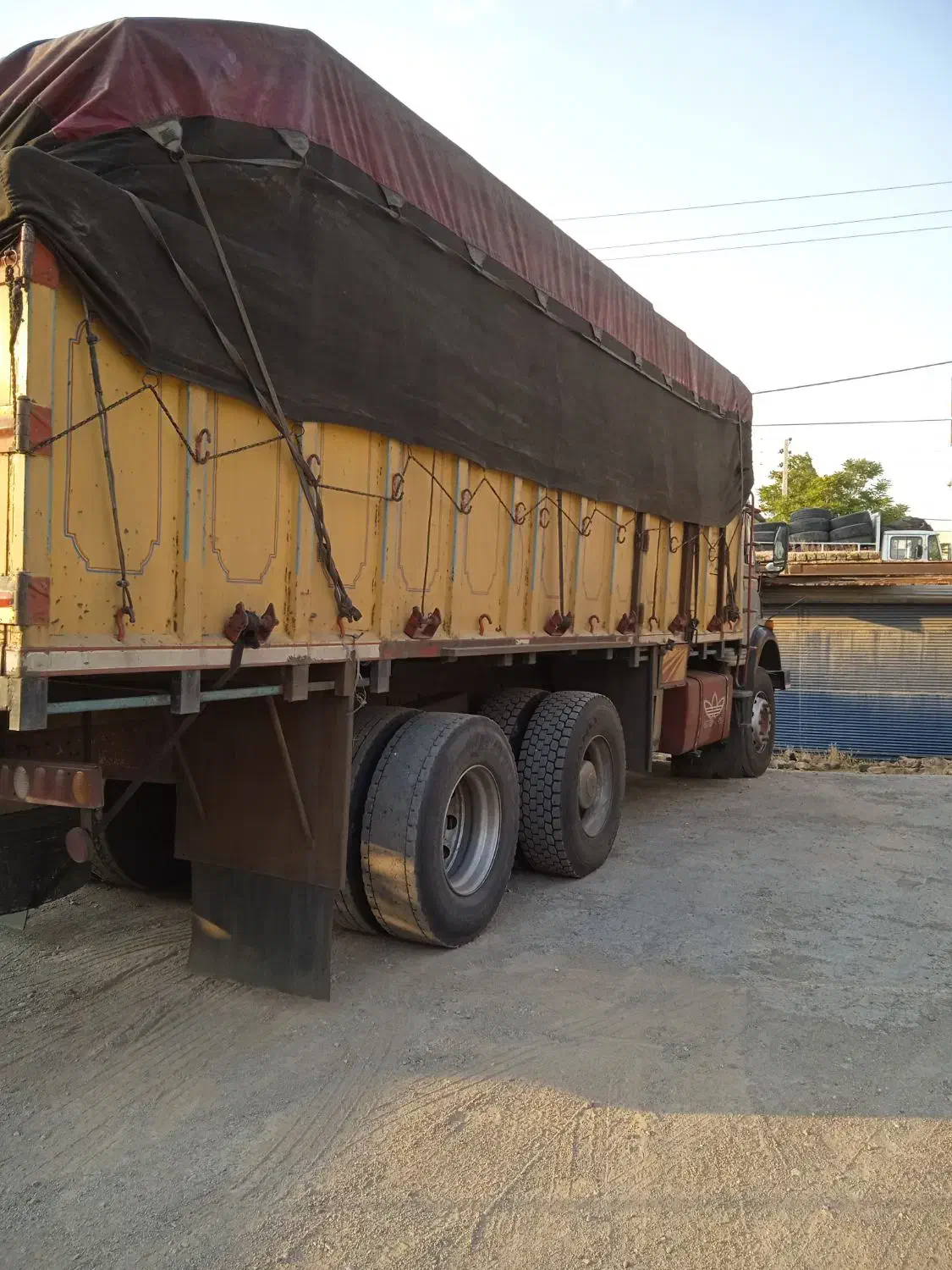 بنز ده چرخ قپونی مدل 1350|خودرو سنگین|ابهر, |دیوار