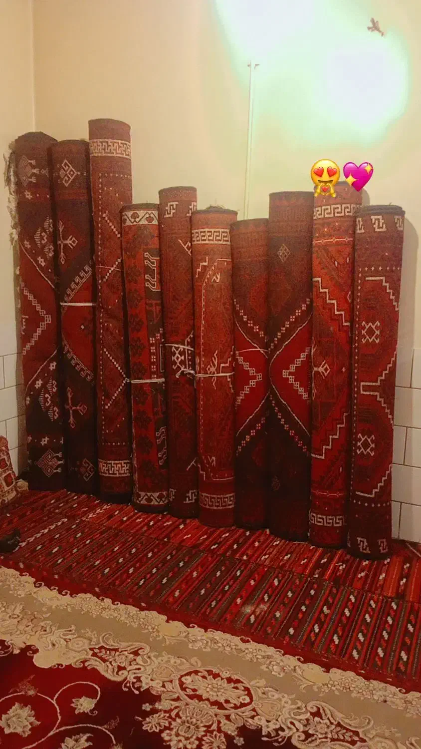 قالی دستبافت|فرش|لردگان, |دیوار