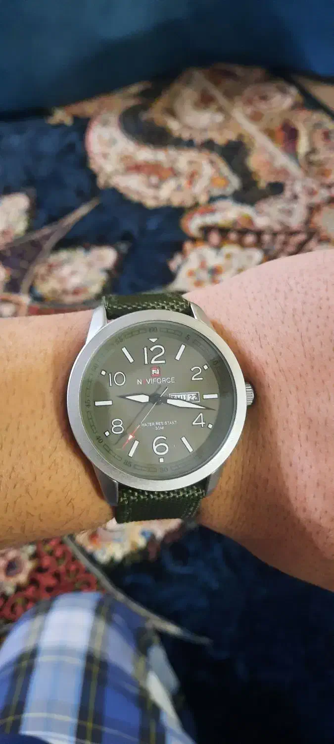 ساعت ارتشی برند نیوی فورس. اورجینال و کاملا نو|ساعت|کاشان, فاز ۱ ناجی آباد|دیوار