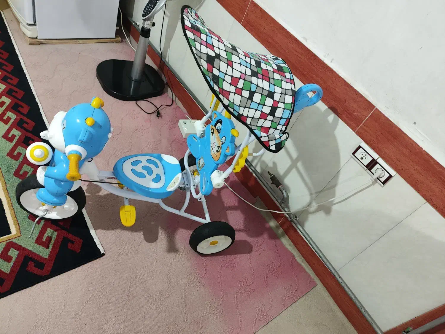 فروش سه چرخه کودک تمیز|کالسکه و لوازم جانبی|مهاباد (آذربایجان غربی), |دیوار