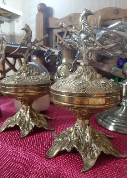 شکلات خوری برنز|صنایع دستی و سایر لوازم تزئینی|ری, جوانمرد قصاب|دیوار