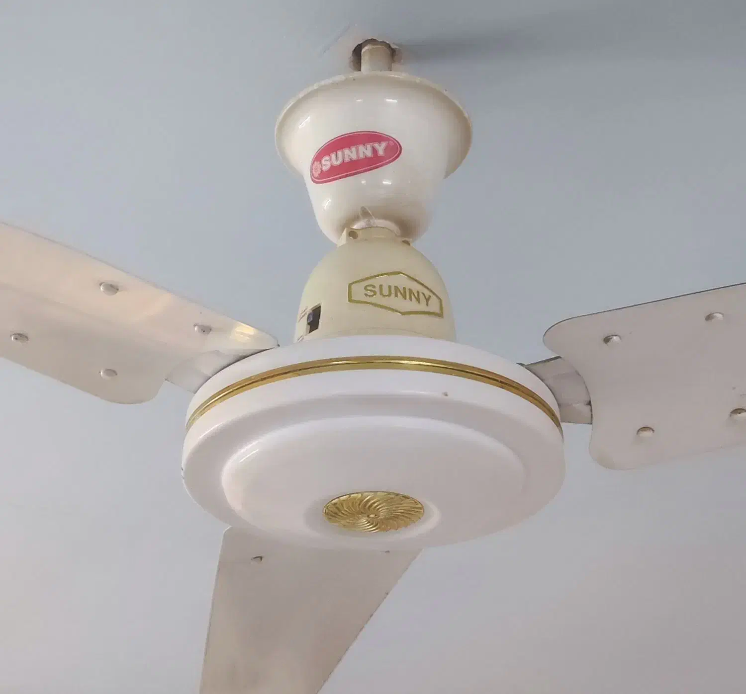 پنکه سقفی مارک سانی در حد نو کاملا سالم|پنکه و تصفیه‌کنندهٔ هوا|گرگان, |دیوار