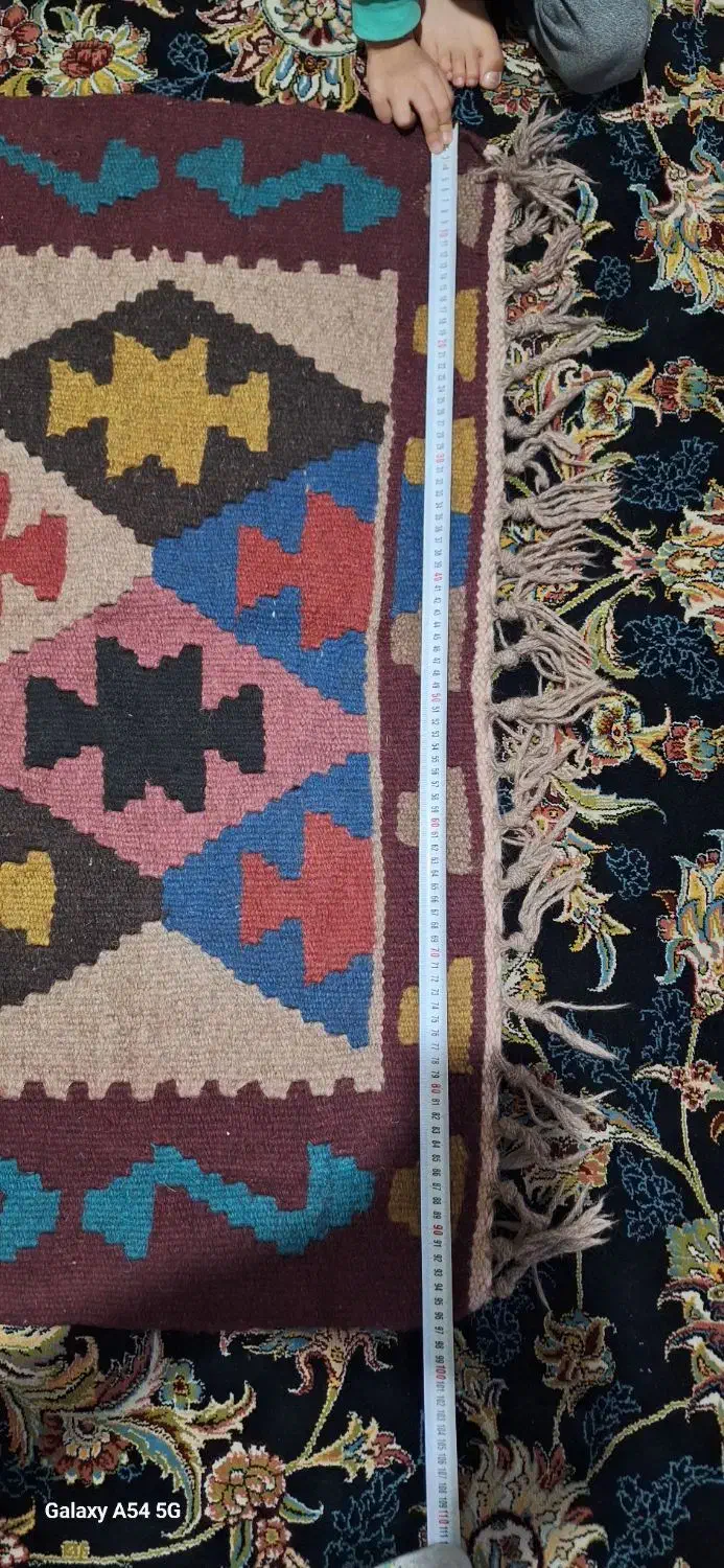 گلیم|گلیم، جاجیم، گبه|کرمانشاه, |دیوار