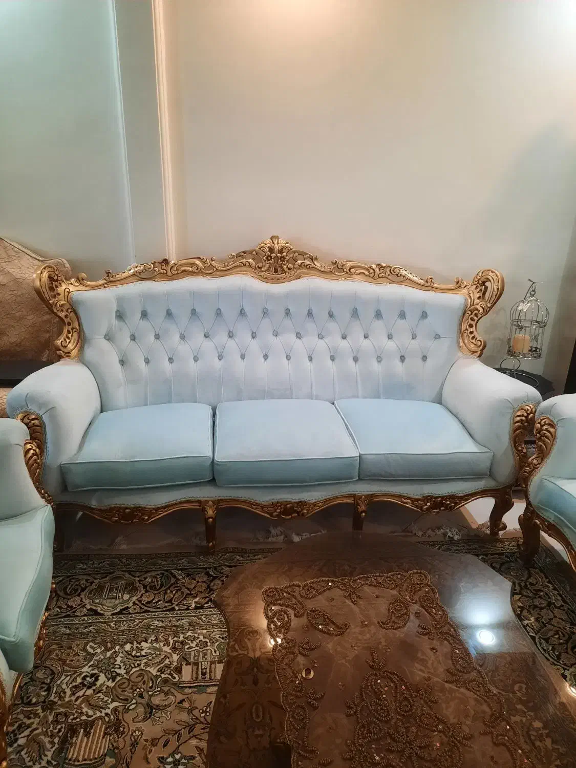 ست مبلمان ۸ نفره و غذاخوری ۱۰ نفره استیل در حدنو|مبلمان خانگی و میز عسلی|تهران, دردشت|دیوار