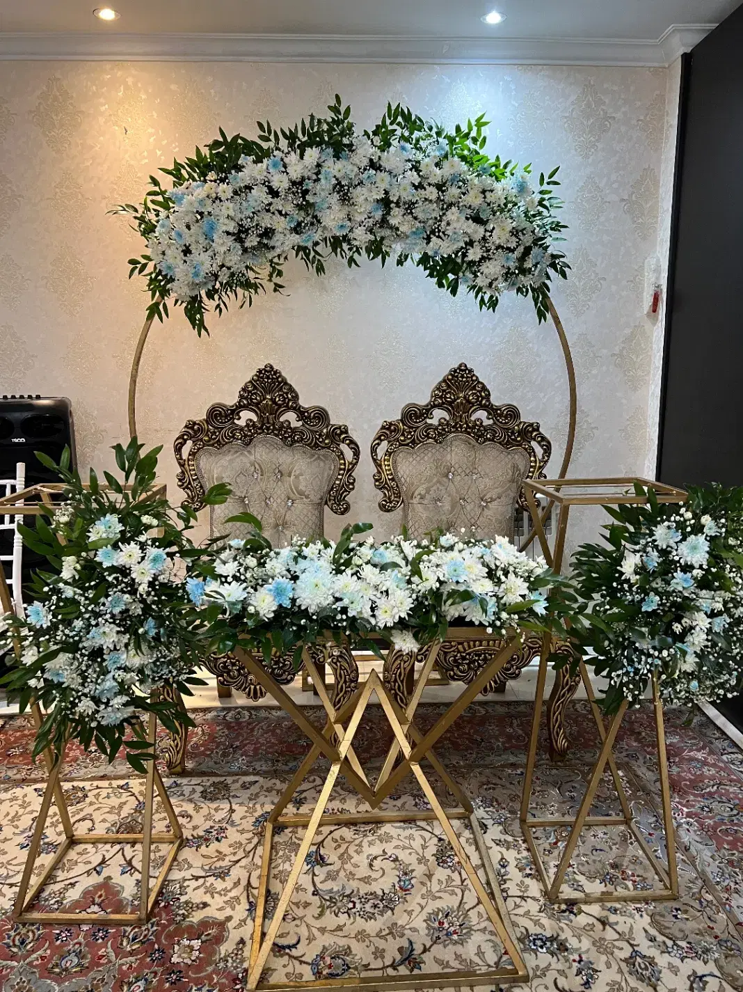 گل ارایی طبیعی بک گراند تم بله برون میزنامزدی|گل و گیاه طبیعی|تهران, جنتآباد مرکزی|دیوار