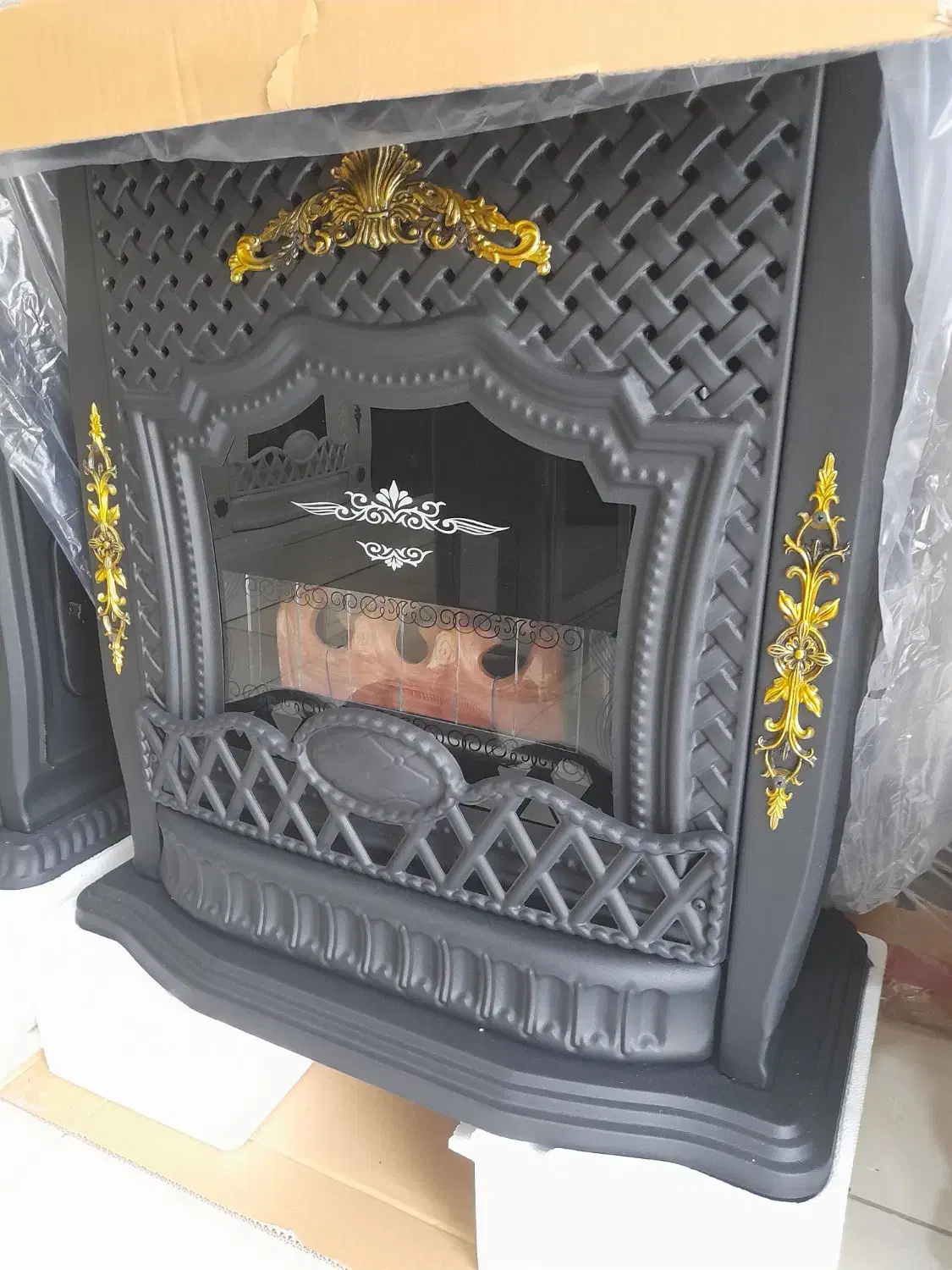 بخاری حصیری شیک ۲۴۰۰۰ هزار سنسوردار نو با گارانتی|بخاری، هیتر، شومینه|اصفهان, دوطفلان|دیوار