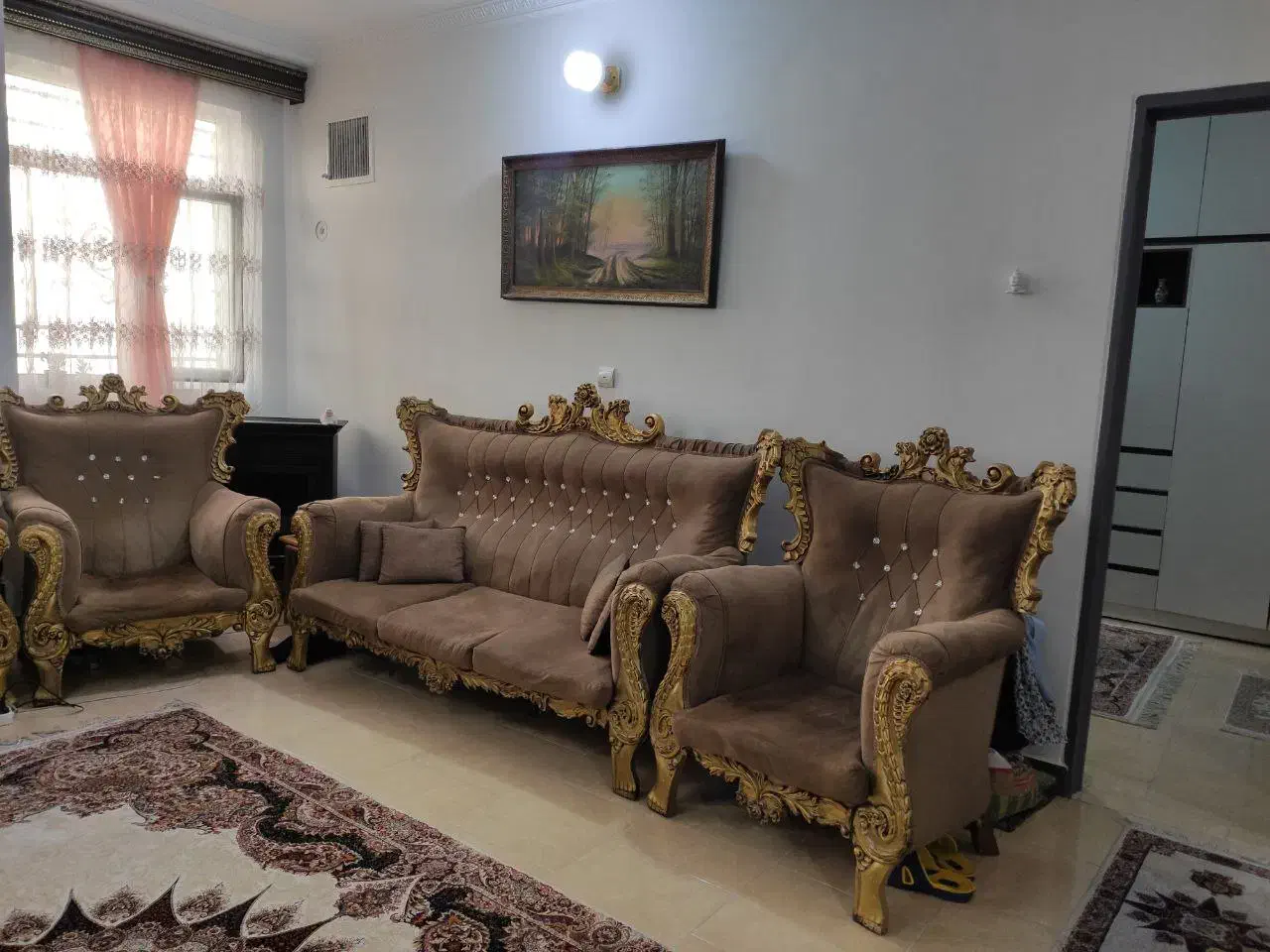 مبل راحتی|مبلمان خانگی و میز عسلی|قرچک, شهرک مهستان|دیوار