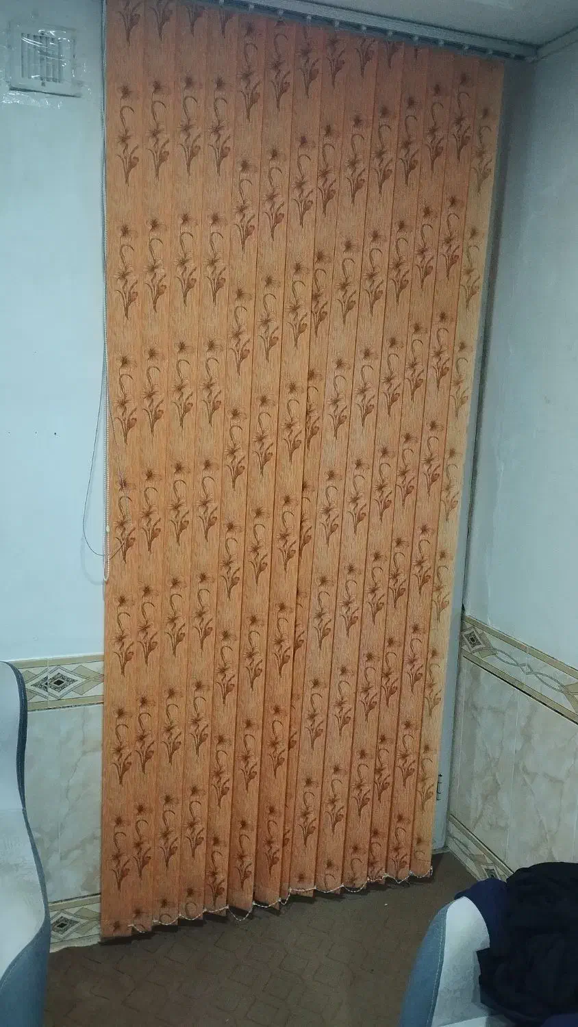 فروش پرده عمودی یک عدد درب و پنج عدد پنچره|پرده، رانر، رومیزی|شهرکرد, |دیوار