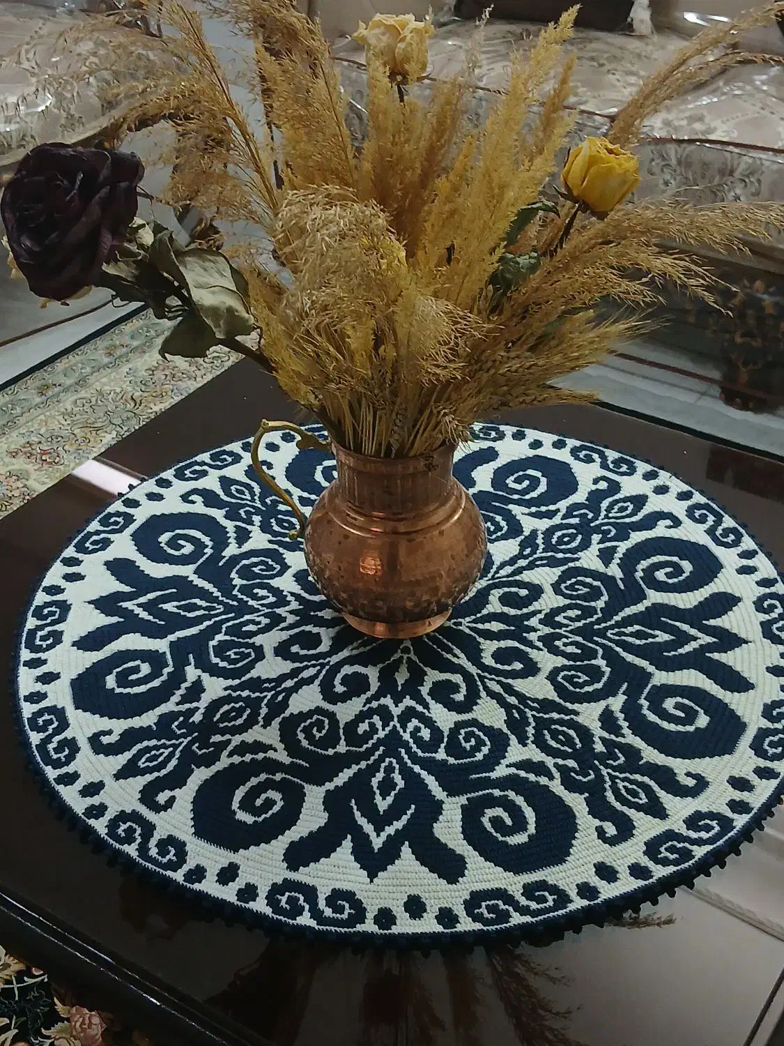 رومیزی|پرده، رانر، رومیزی|تهران, آرژانتین|دیوار