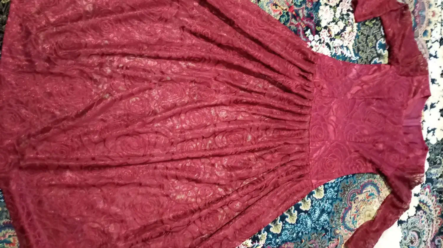 لباس کردی خوشرنگ وزیبا|لباس|مهاباد (آذربایجان غربی), |دیوار