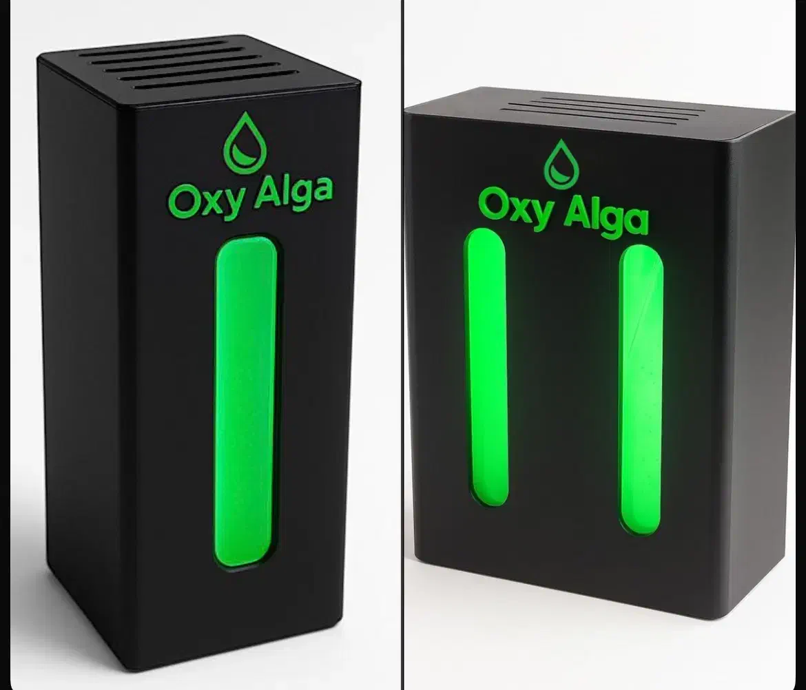 اوکسی آلگا oxy alga تسویه ی هوا و تولید اکسیژن|پنکه و تصفیه‌کنندهٔ هوا|شهریار, شهریار|دیوار