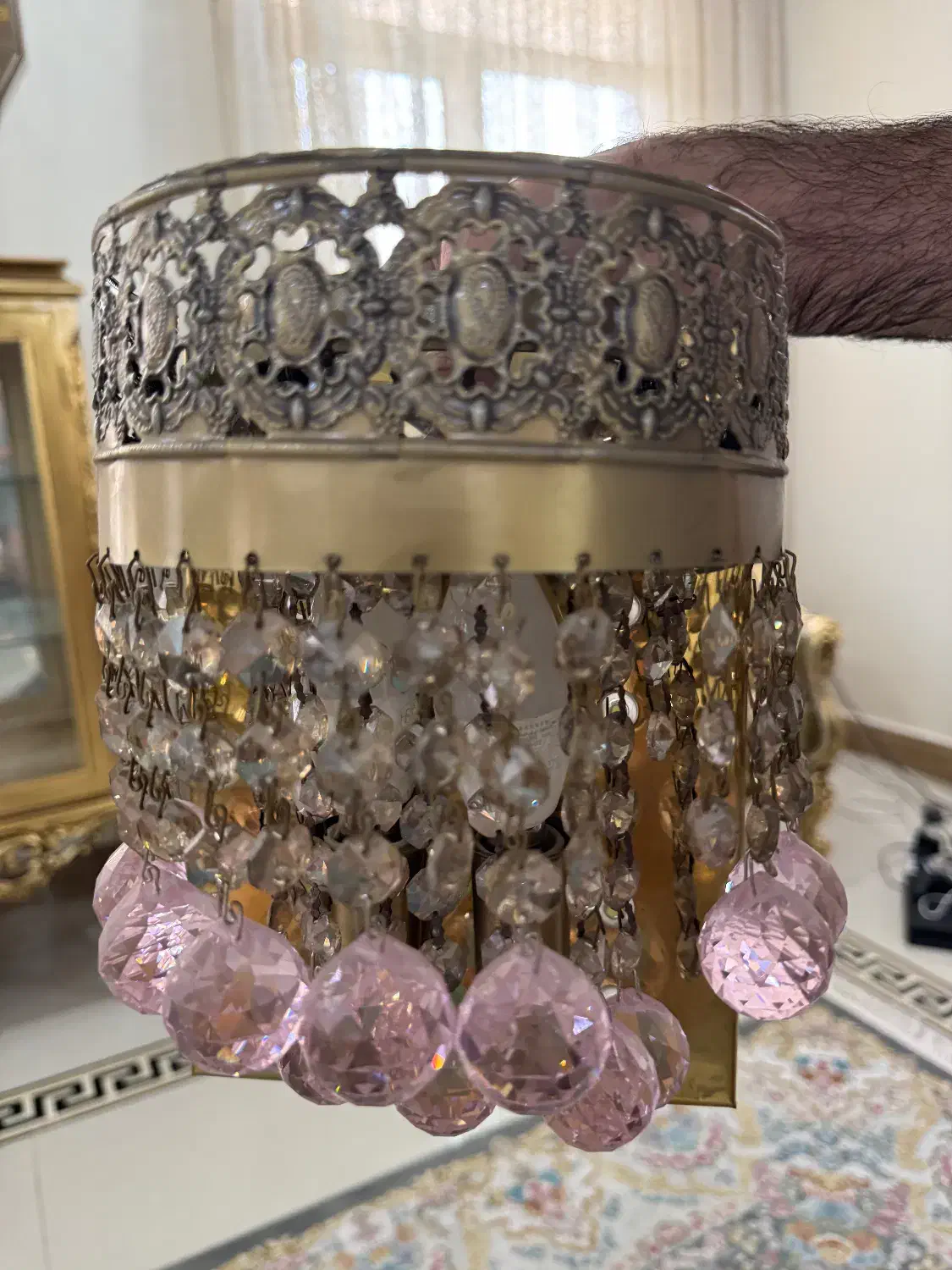 لوستر دیوار کوب|لوستر و چراغ آویز|تهران, شهرک زینبیه|دیوار