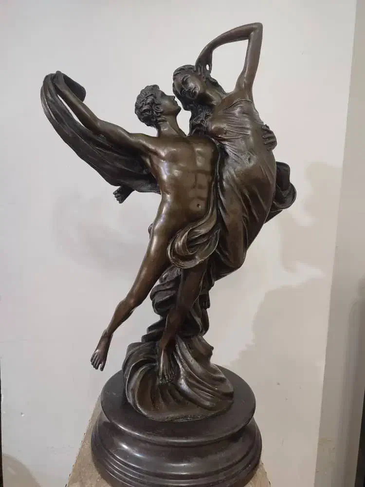 مجسمه تندیس برنز وارداتی امضادار|مجسمه، تندیس، ماکت|تهران, کرمان|دیوار