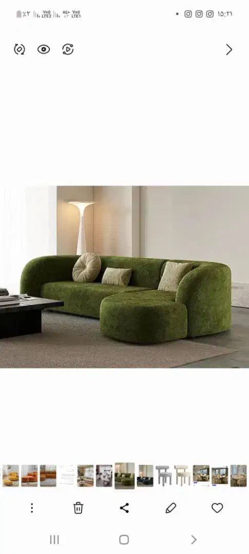 مبل ال پنج نفره/طراحی مدرن و مینیمال|مبلمان خانگی و میز عسلی|تهران, اوقاف|دیوار