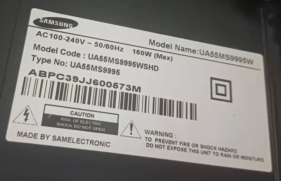 تلویزیون سامسونگ ۵۵ اینچ با میز|تلویزیون و پروژکتور|باقرشهر, |دیوار