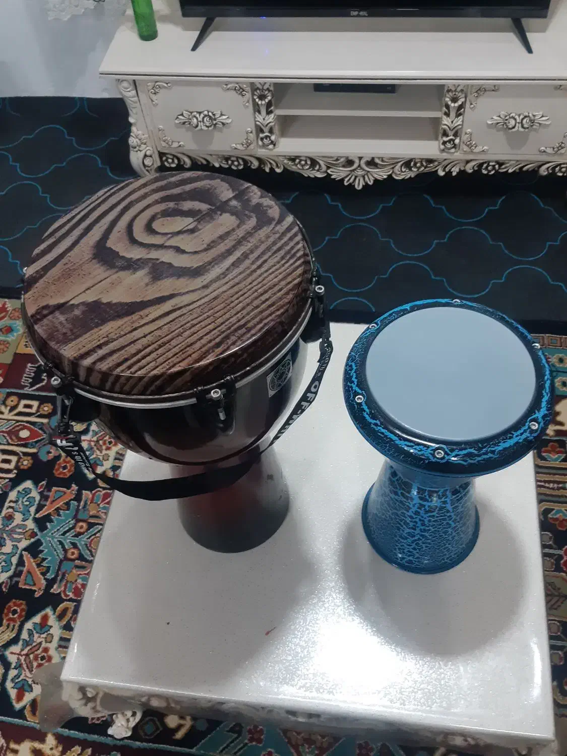 دو دستگاه جیمبه حرفه ای سایز۱۲ بایه پژواک صفر|درام و پرکاشن|شفت, |دیوار