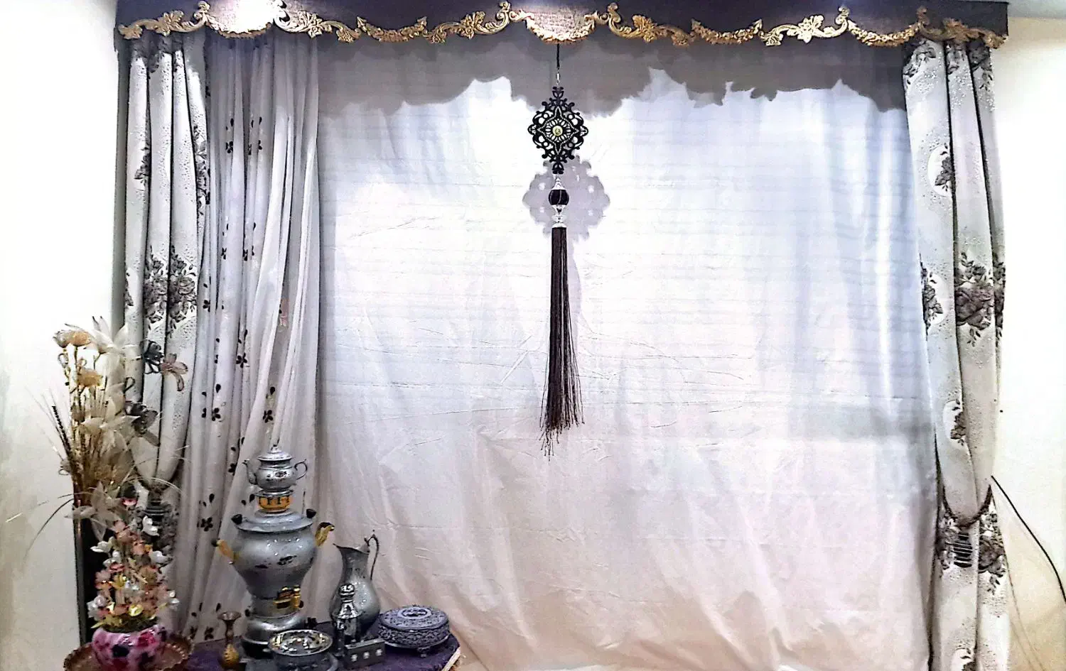 پرده سلطنتی|پرده، رانر، رومیزی|شیراز, دشت چنار|دیوار