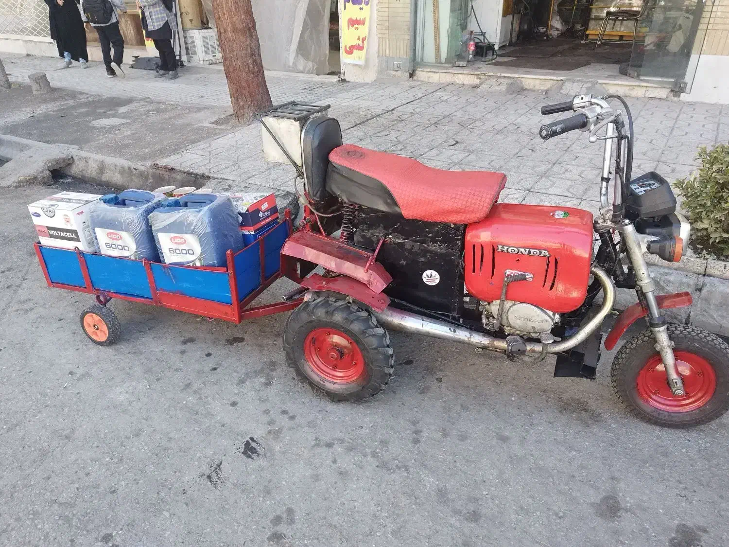 موتور تیلر شخم زن|دوچرخه، اسکیت، اسکوتر|تربت‌حیدریه, مظفریه|دیوار