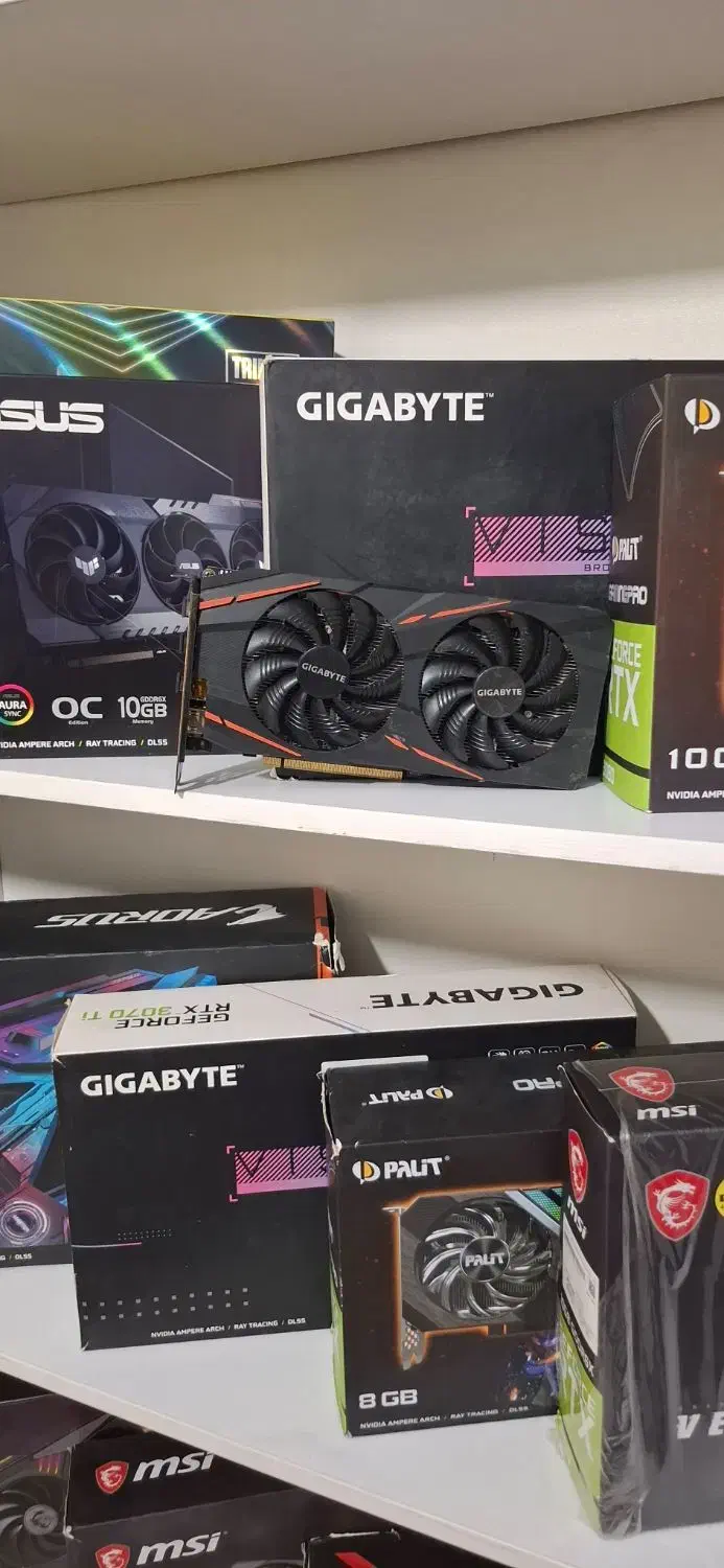 کارت گرافیک گیگابایت  RX580 ظرفیت ۸ گیگابایت GDDR5|قطعات و لوازم جانبی رایانه|تهران, سلسبیل شمالی|دیوار