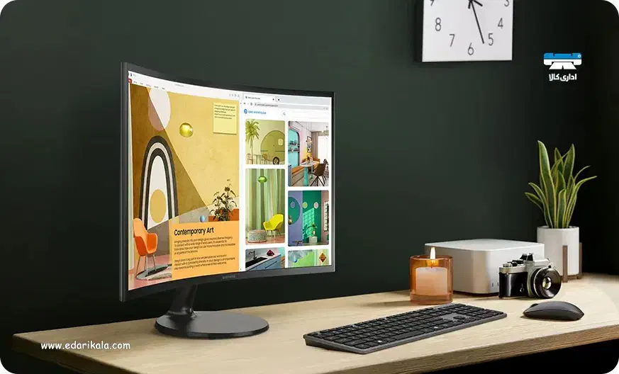 مانیتور گیمینگ سامسونگ با صفحه خمیده نو|قطعات و لوازم جانبی رایانه|گرگان, |دیوار