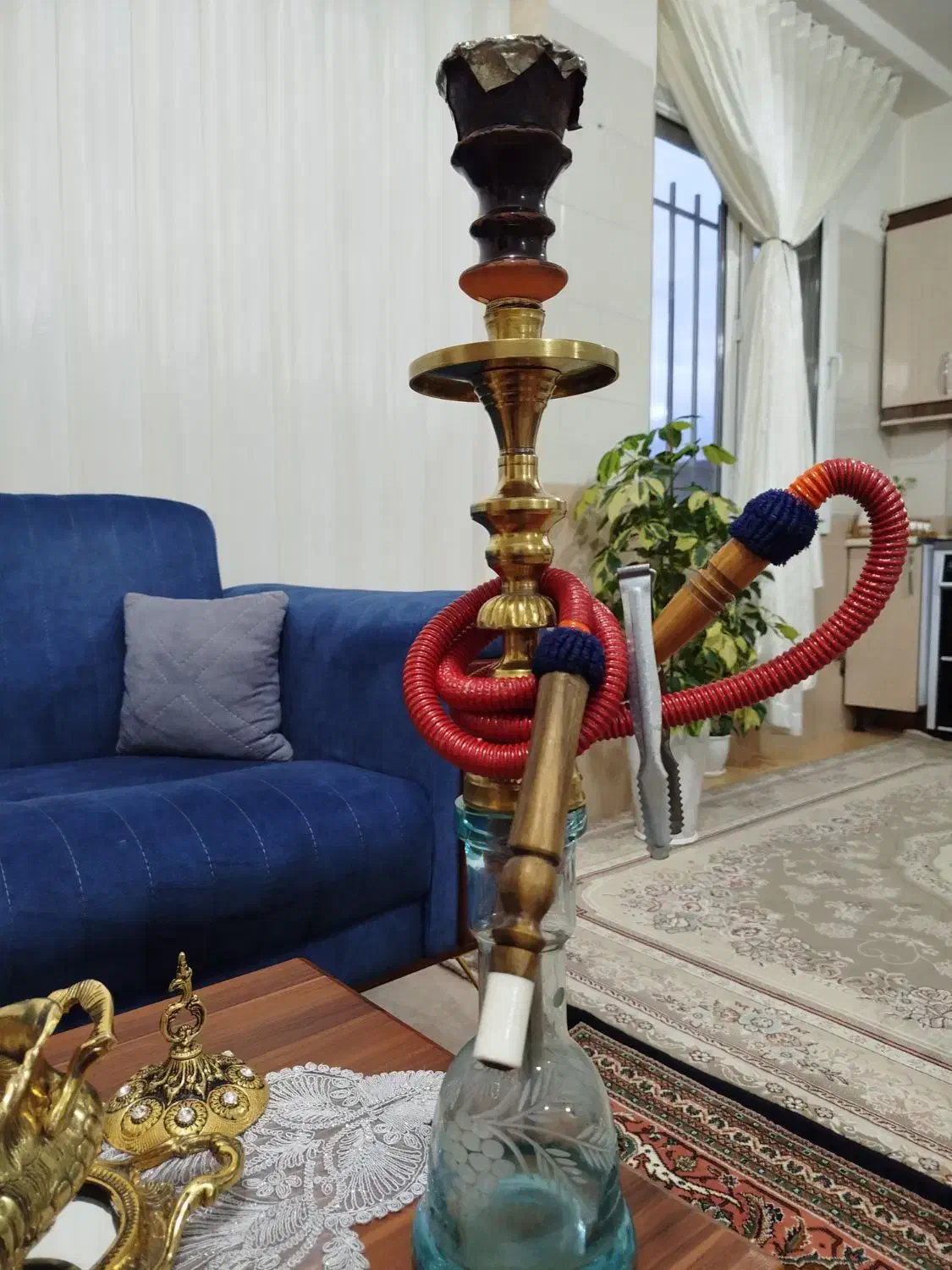 قلیان برنز|زیورآلات و اکسسوری|مشگین شهر, |دیوار