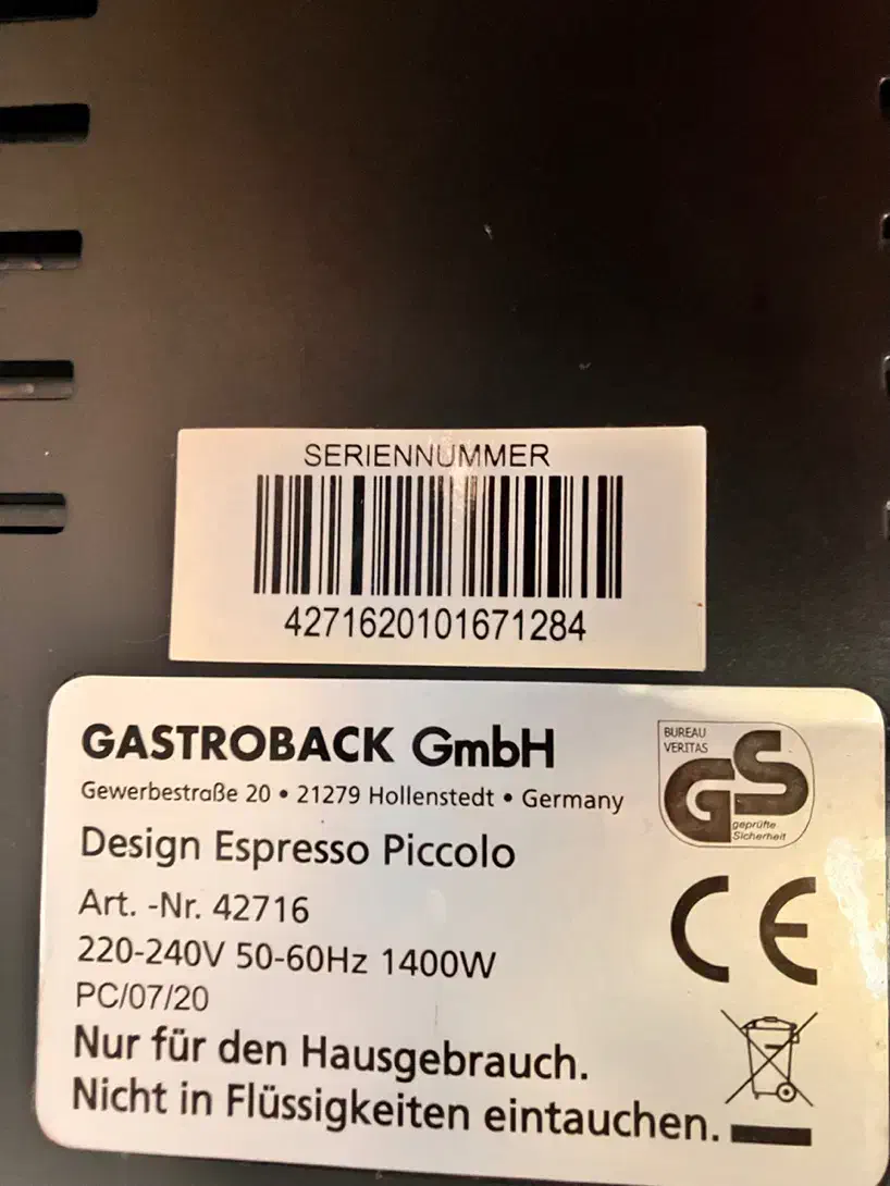 اسپرسوساز گستروبک|سماور، چای‌ساز، قهوه‌ساز|تهران, افسریه شمالی|دیوار