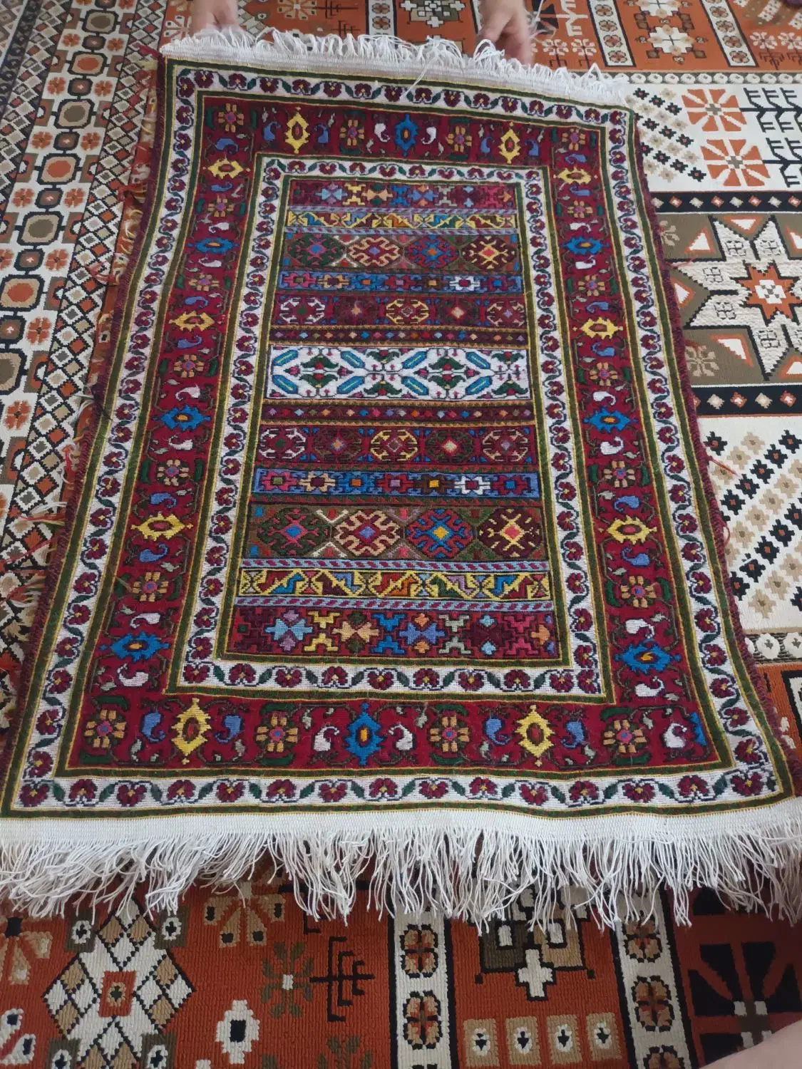 گلیم فرش|گلیم، جاجیم، گبه|بافت, |دیوار