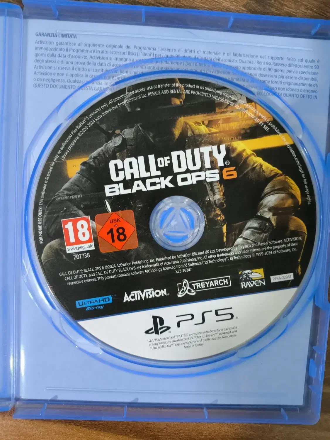 دیسک بازی کالاف دیوتی بلک اپس۶|کنسول، بازی ویدئویی و آنلاین|رفسنجان, |دیوار