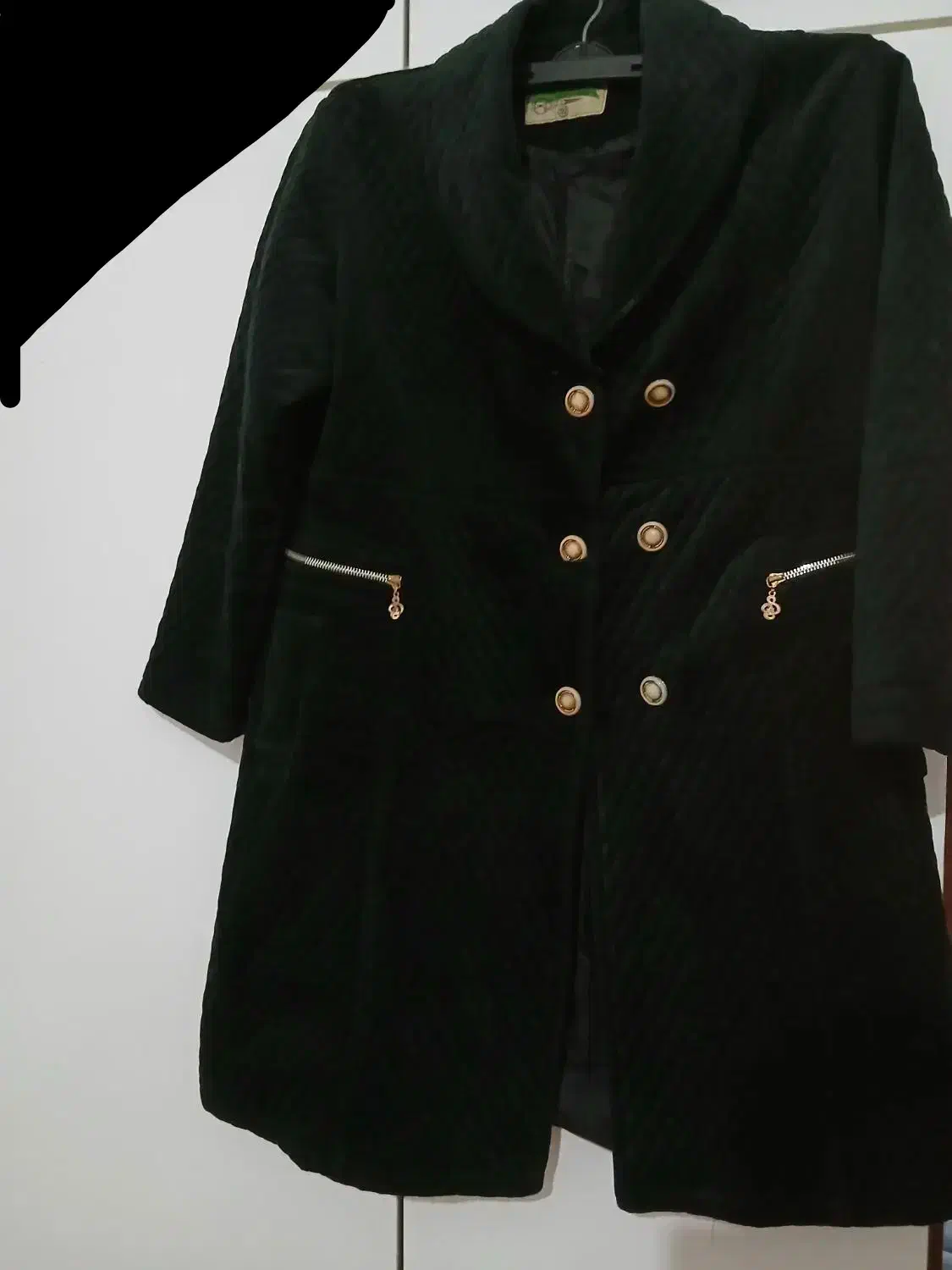 پالتو سبز یشمی معاوضه نمیکنم|لباس|چناران, |دیوار