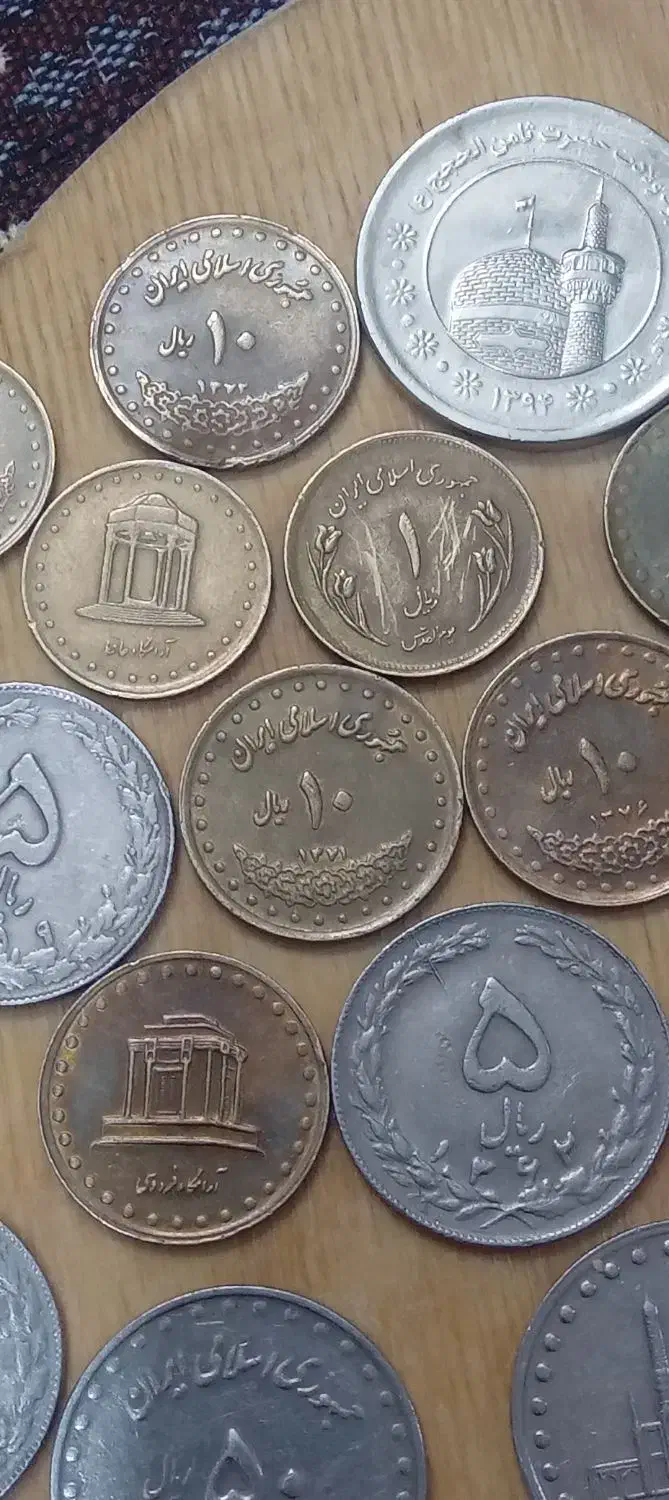 سکه قدیمی جمهوری اسلامی پهلوی (زیبادرجه یک)|کلکسیون سکه، تمبر، اسکناس|شاهین‌شهر, شهرک سایت|دیوار