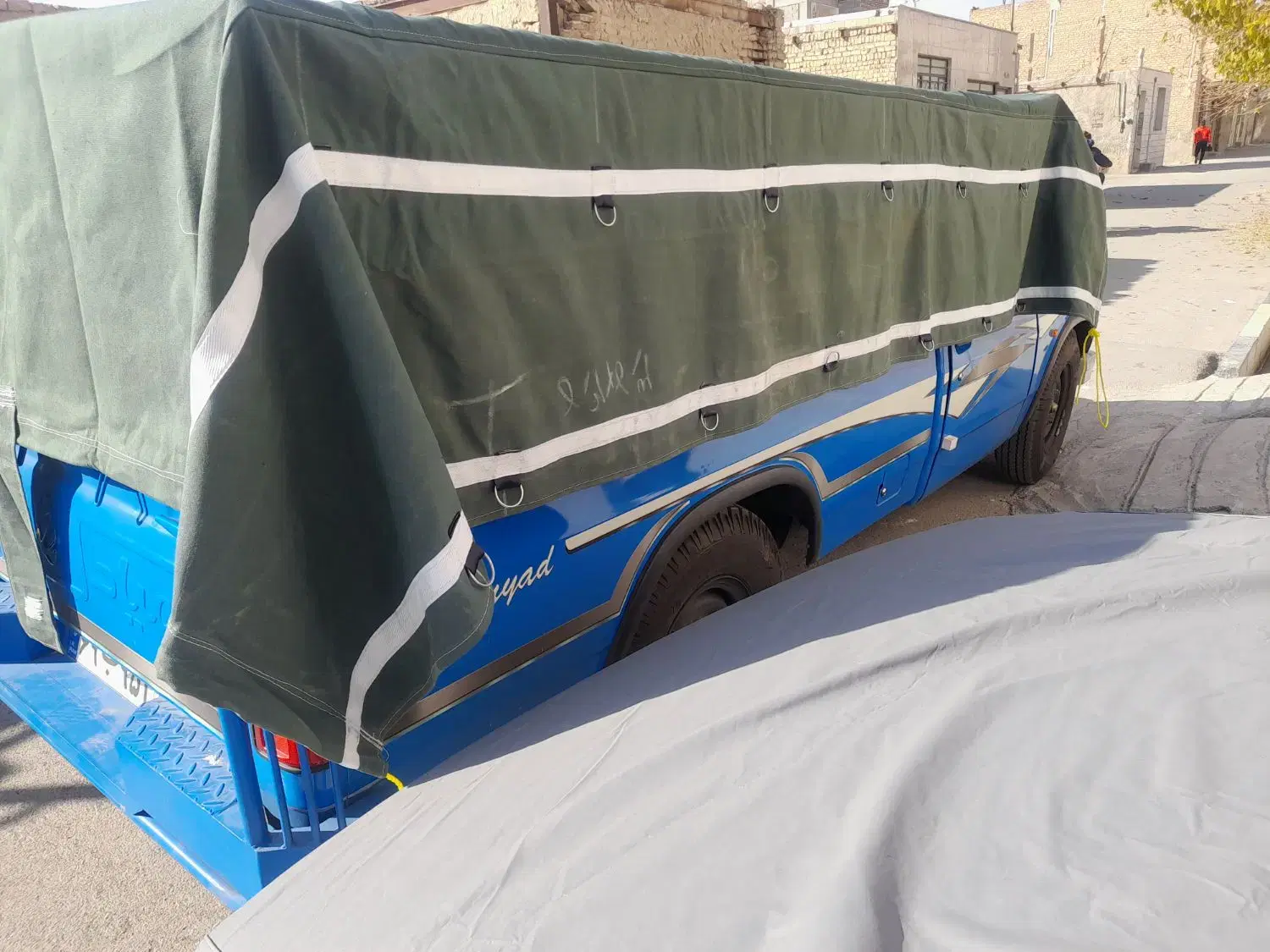 چادر خاور کامیون نیسان روی بار ۶ در ۴ متر|قطعات یدکی و لوازم جانبی|تهران, شهرک طالقانی|دیوار