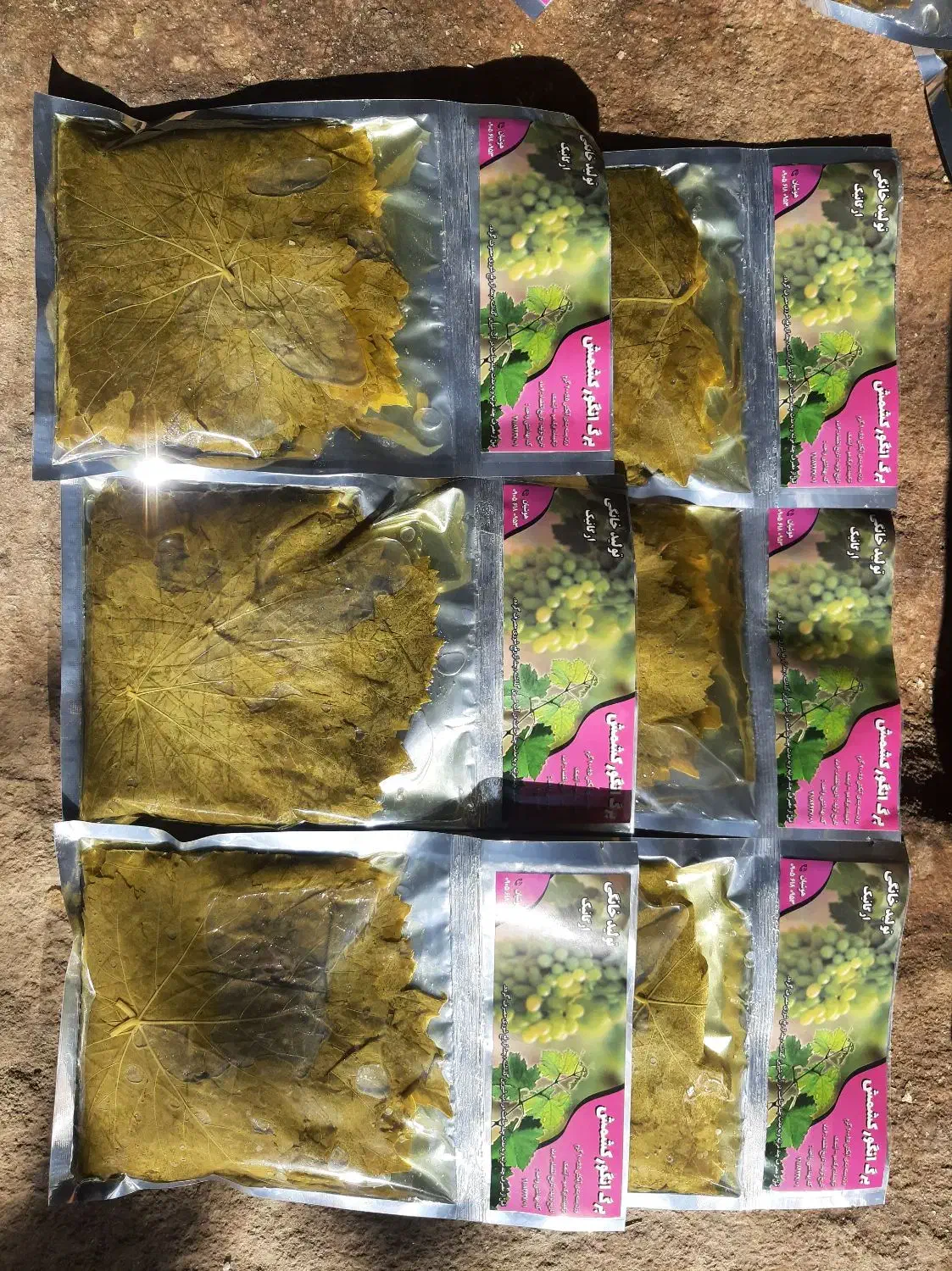 برگ مو (دلمه) لطیف و زودپخت|خوردنی و آشامیدنی|تهران, میدان میوه و تره‌بار مرکزی|دیوار