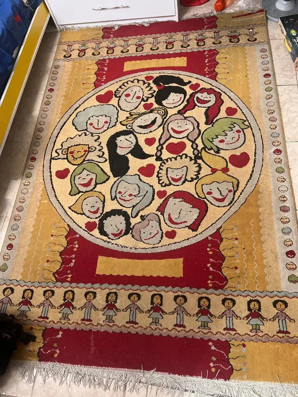 فرش|فرش|سمنان, |دیوار