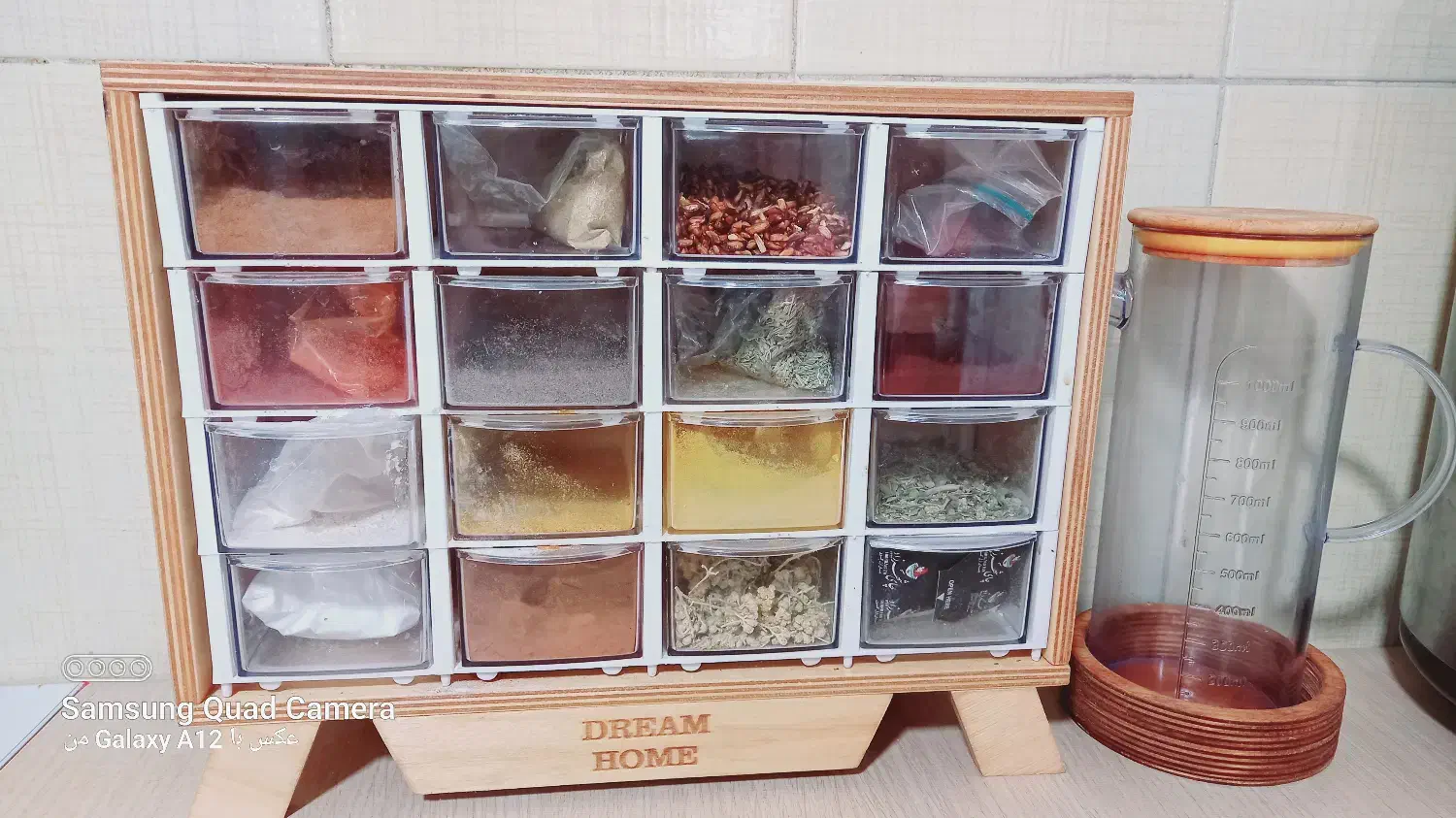 جاادویه ۱۶کشو|ظروف نگهدارنده، پلاستیکی، یکبارمصرف|مسجد سلیمان, |دیوار