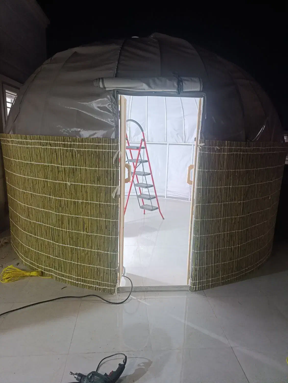 آلاچیق ترکمنی - آلاچیق|گلیم، جاجیم، گبه|گنبد کاووس, |دیوار