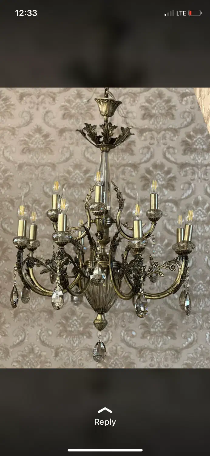 کارگاه تولیدی لوسترلهستانی|لوستر و چراغ آویز|کرج, مصباح|دیوار