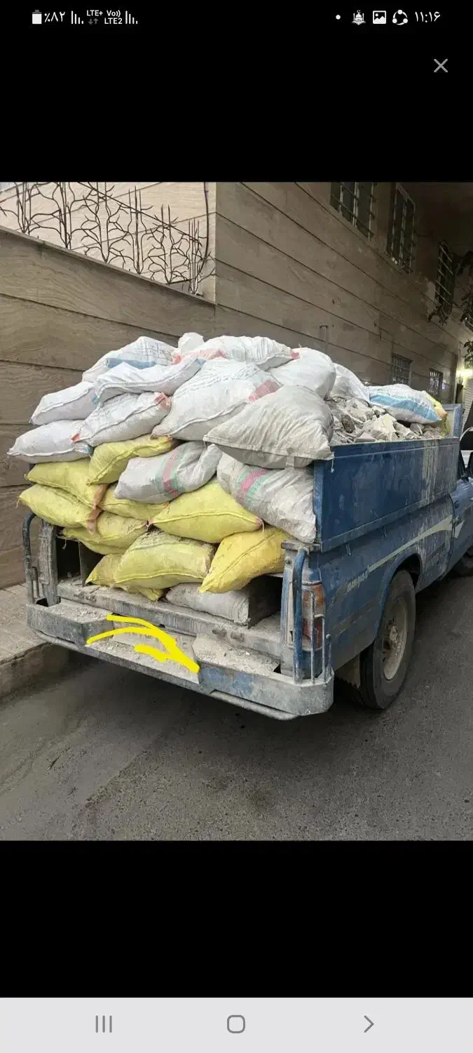 حمل و نقل نخاله و فروش مصالح شبانه روزی|خدمات حمل و نقل|قم, آزادگان|دیوار