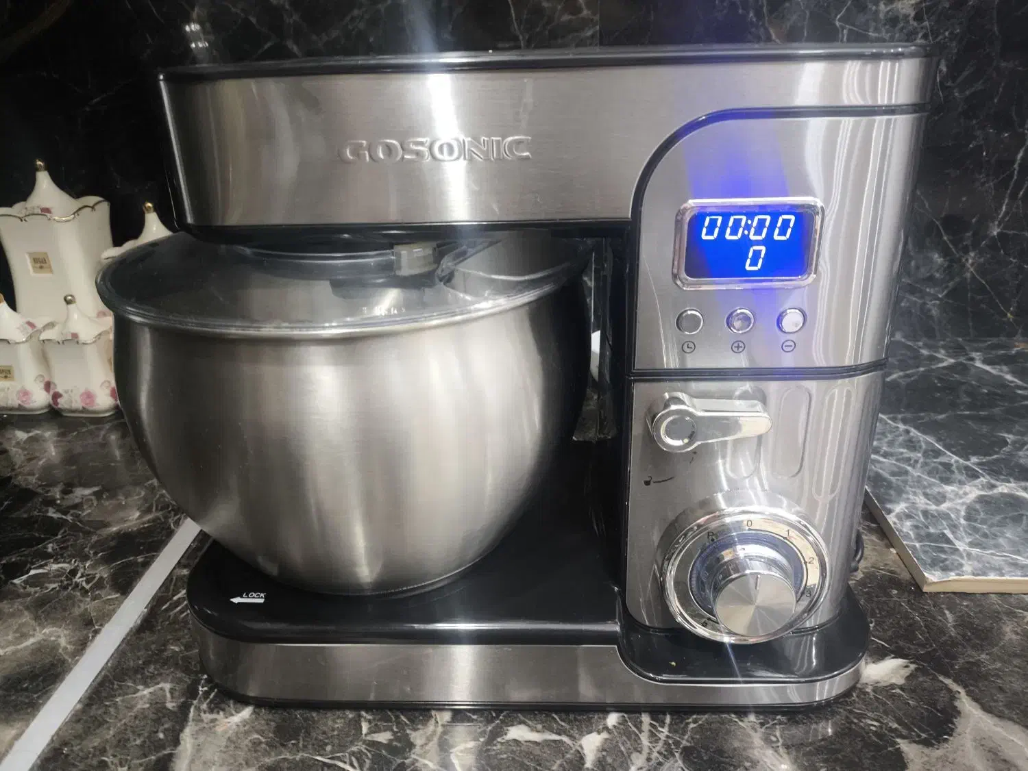 همزن ۷ لیتری گوسونیک مدل gsm 607 با نمایشگر|خردکن، آسیاب، غذاساز|کاشمر, |دیوار