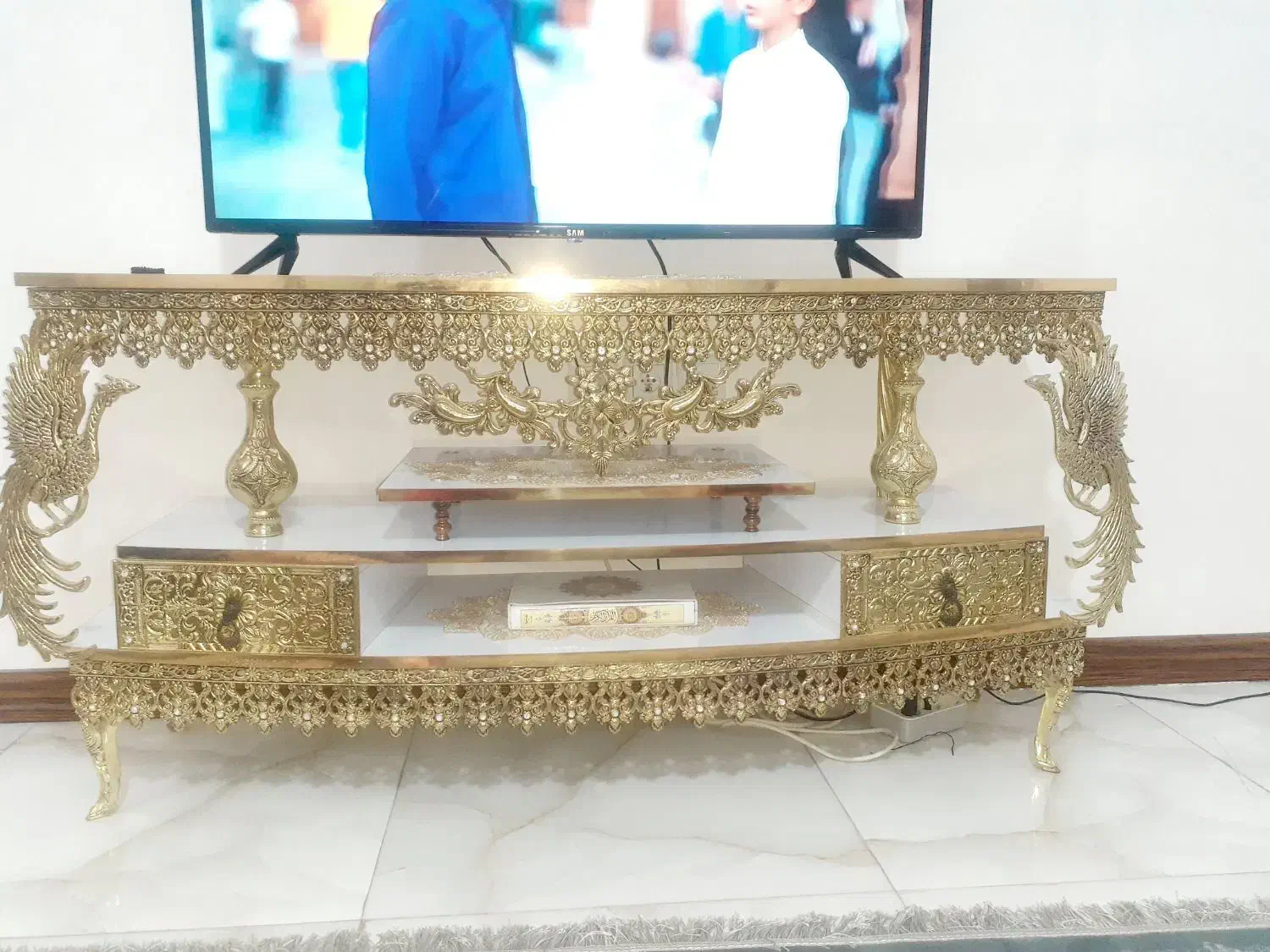 میز تی وی طرح برنج|میز تلویزیون|قرچک, زیبا شهر|دیوار