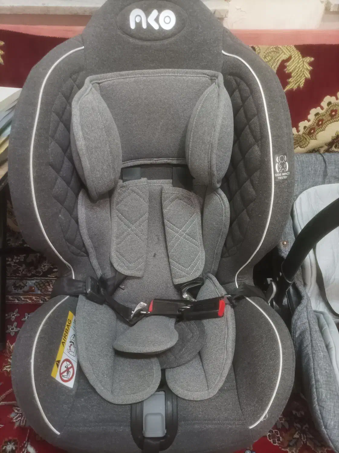 صندلی خودرو کودک به همراه کریر کودک|کالسکه و لوازم جانبی|قم, قم نو|دیوار