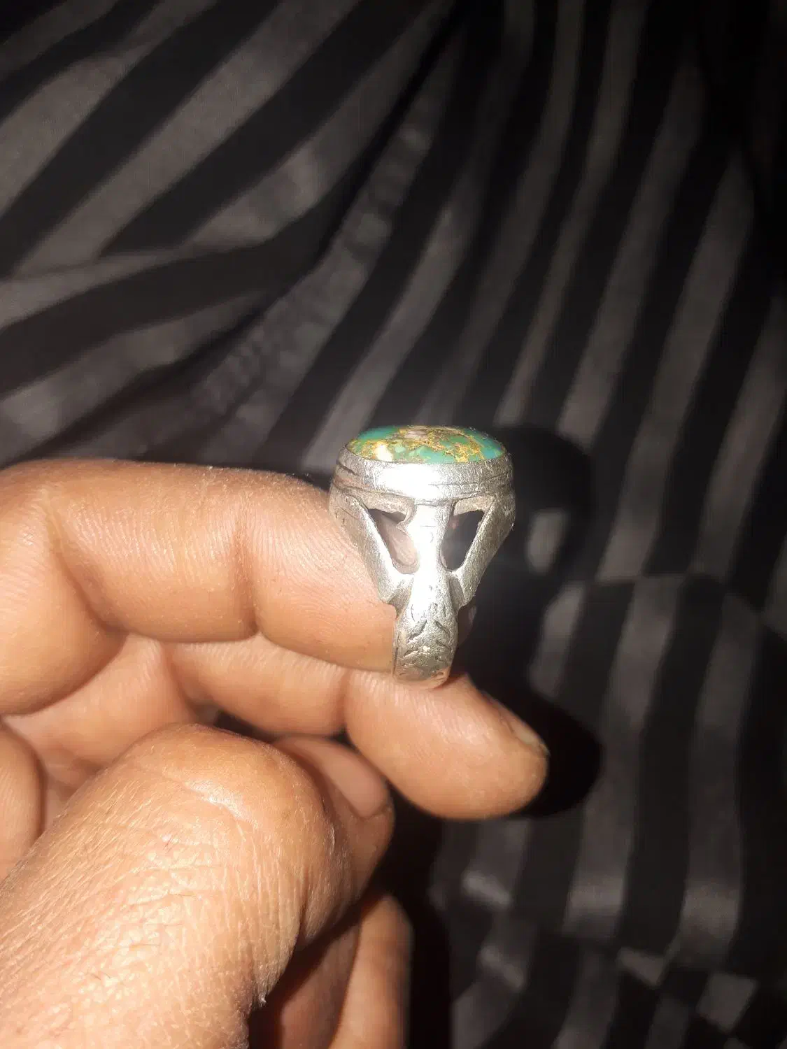 انگشترنقره فیروزه|جواهرات|اقلید, |دیوار