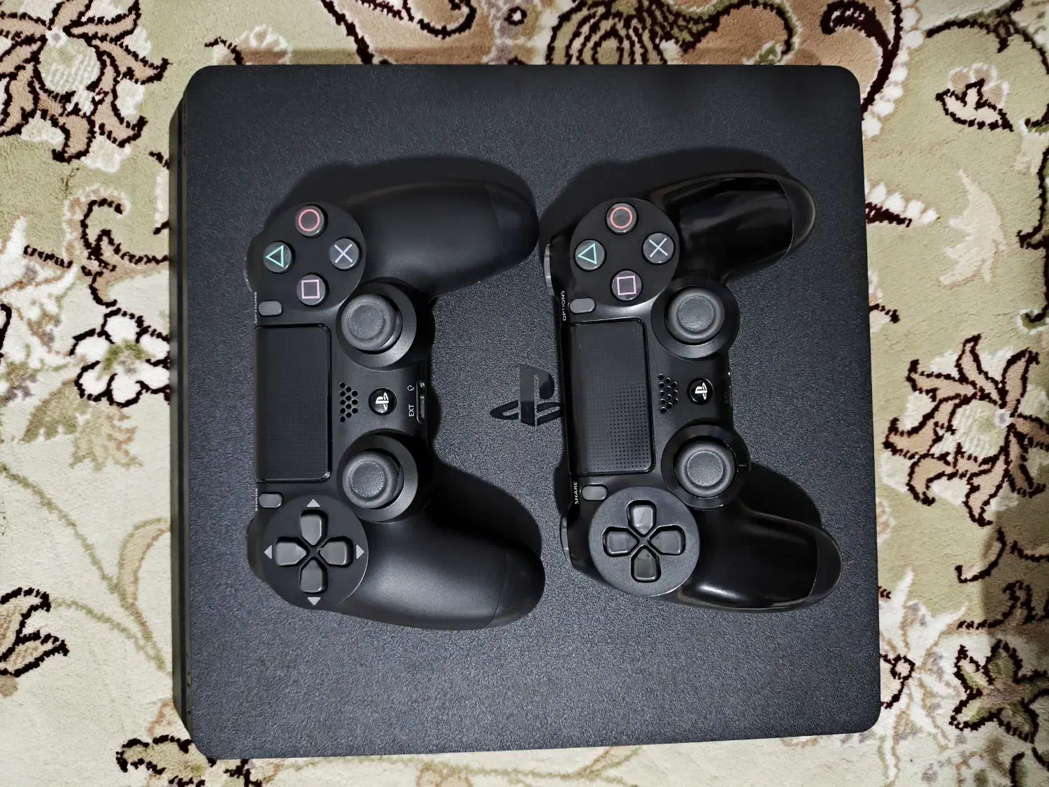 ps4 slim دو دسته اصلی کپی خور|کنسول، بازی ویدئویی و آنلاین|قزوین, |دیوار