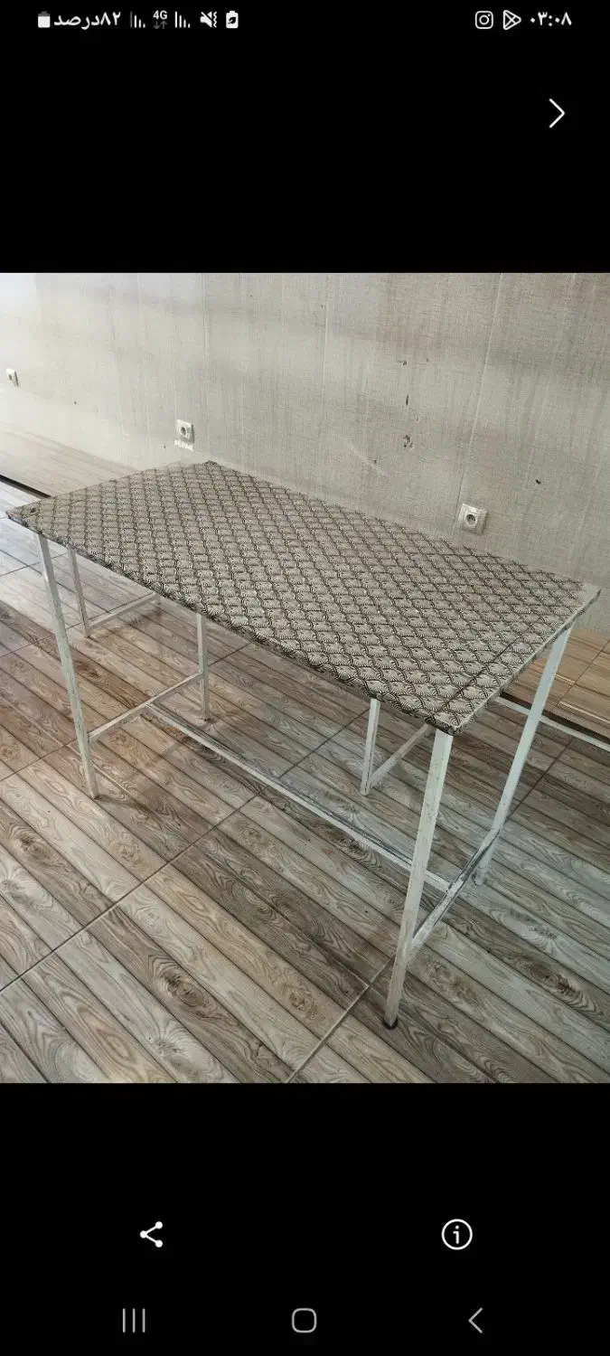 میز و نیمکت فلزی|میز و صندلی غذاخوری|مشگین شهر, |دیوار