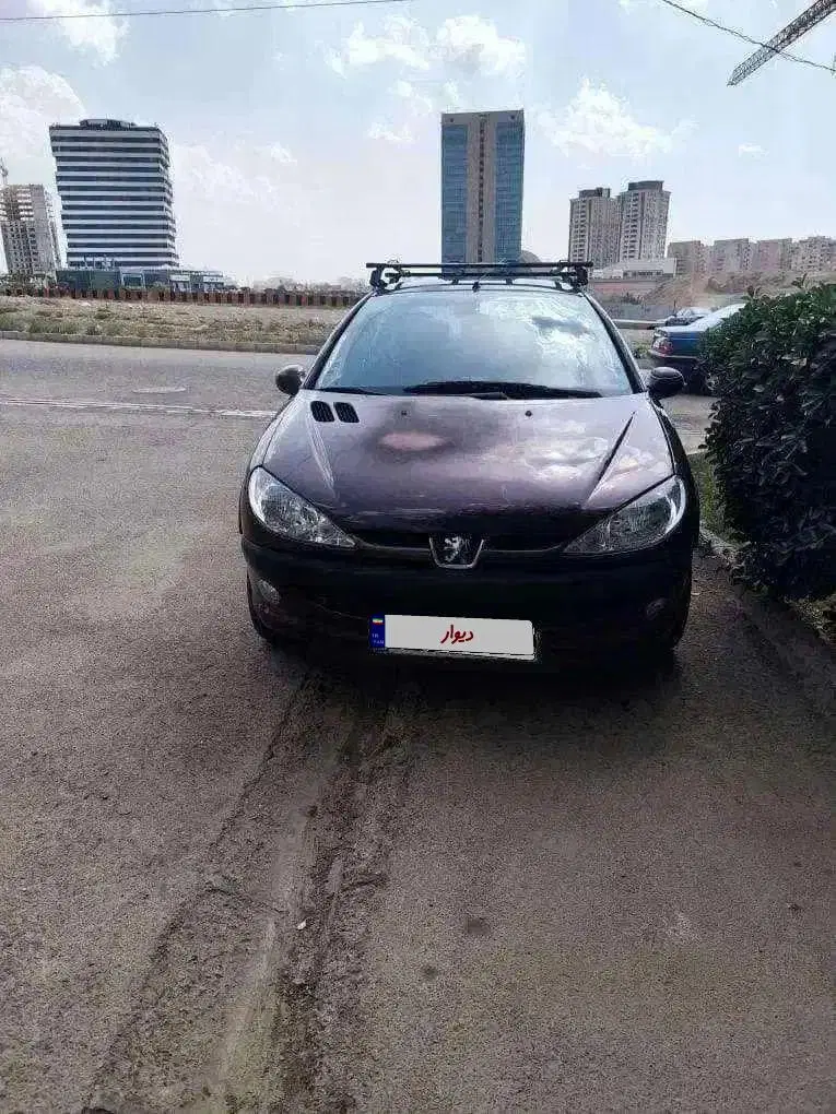 ۲۰۶ sd گیلاسی v8|خودرو سواری و وانت|تهران, گلستان (شهرک راه آهن)|دیوار