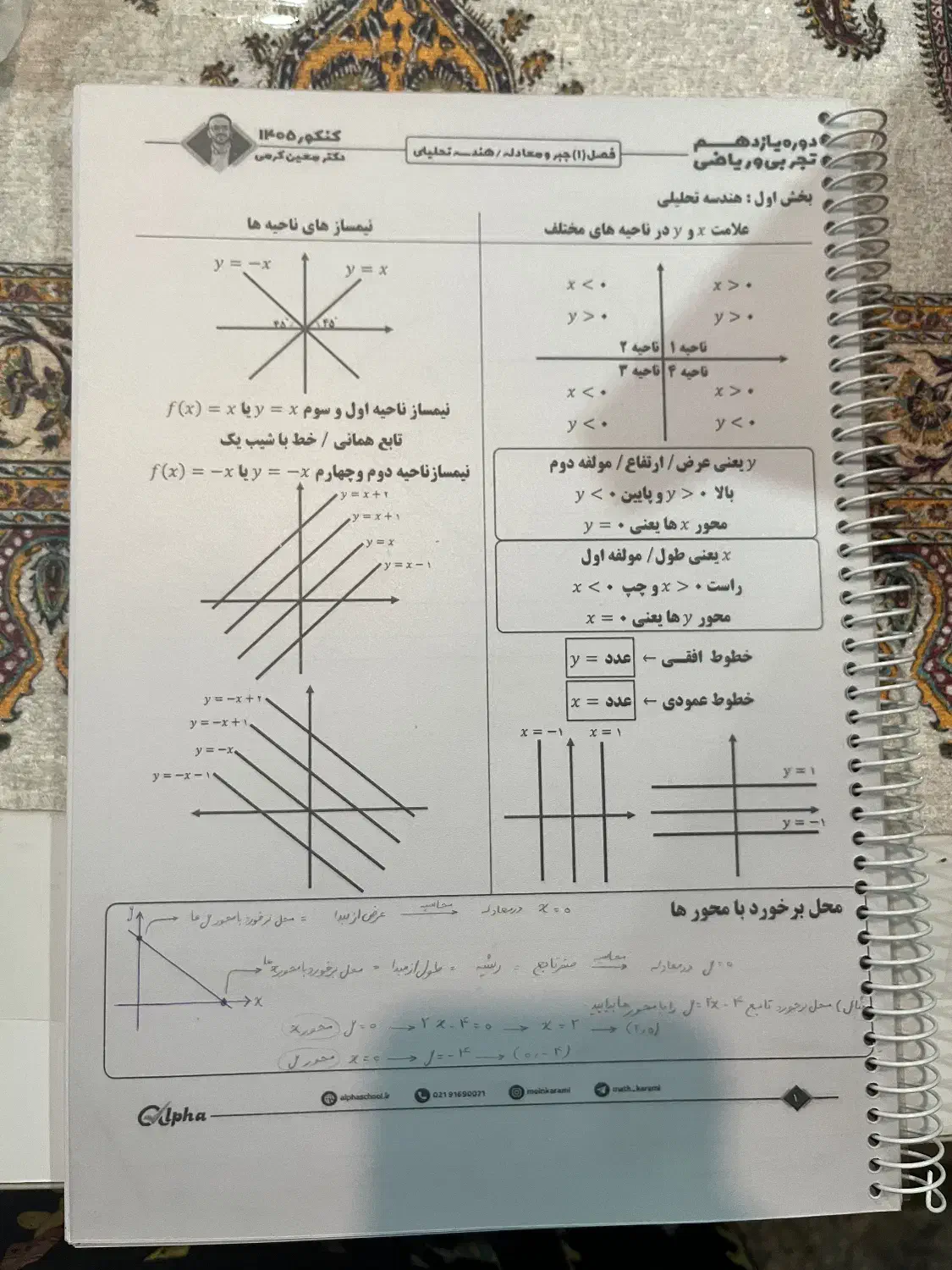 جزوه یازدهم معین کرمی|کتاب و مجله آموزشی|اهواز, سلطانمنش|دیوار