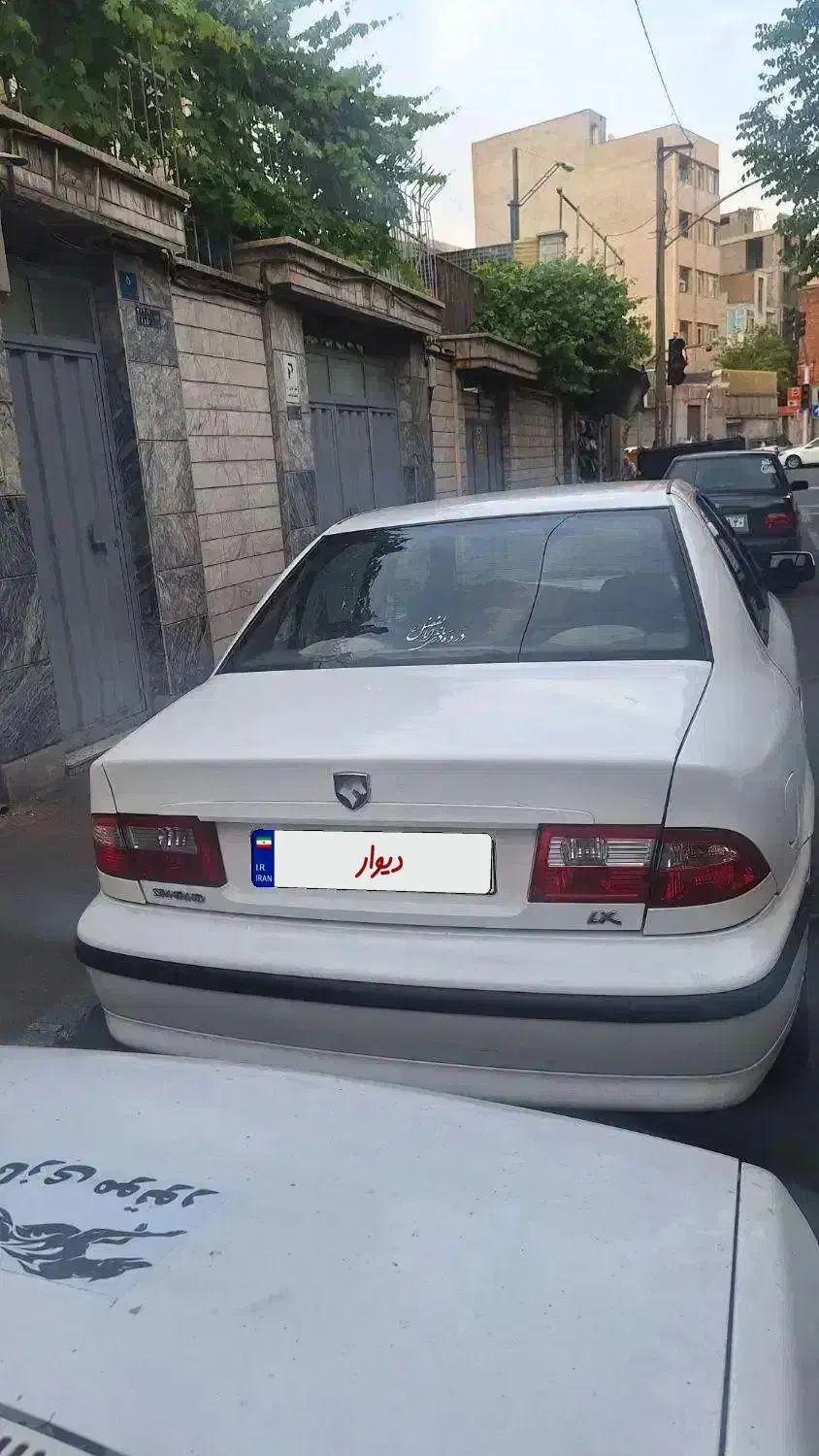 سمند LX دوگانه ۸۸ سفید|خودرو سواری و وانت|تهران, باغ خزانه|دیوار